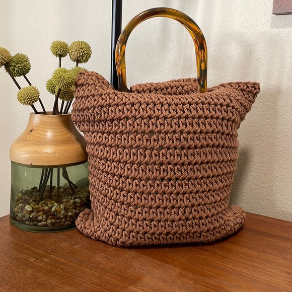 aerie Handbags - Aerie woven bag.